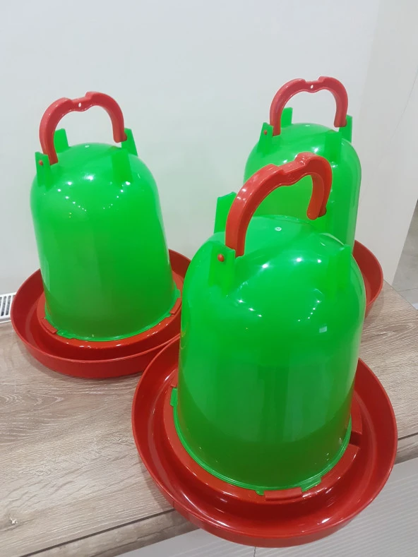3 Adet 5 Lt Tavuk Keklik Bıldırcın  Suluk ürün görseli 1