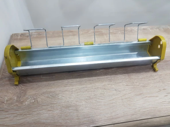 Güvercin Civciv Metal Galvaniz Yemlik 50  Cm ürün görseli 1