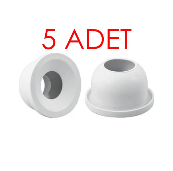ADAPTÖR CONTA TAKOZ CONTA STANDART TİP 5Lİ SET - Resim 2