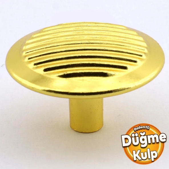 Prizma Yuvarlak Kulp Mobilya Mutfak Dolabı Çekmece Dolap Kulpları Kapak Kulpu Kulbu Metal Gold ürün görseli 1