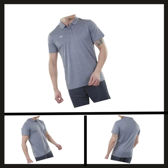 Uyguna-Yakala Gri (600613) Alpinist Horizons Ultra Dry Erkek T-shirt-TSH.437 ürün görseli 1