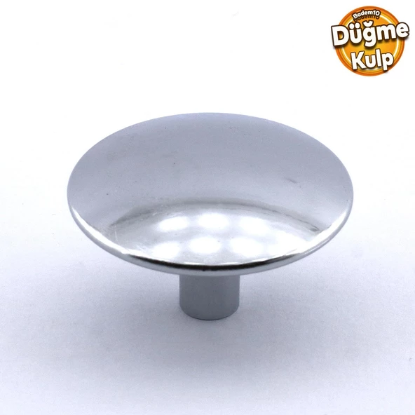Prizma Kulp Mobilya Mutfak Dolabı Çekmece Dolap Kulpları Kapak Kulpu Kulbu Metal Krom Yuvarlak ürün görseli 1