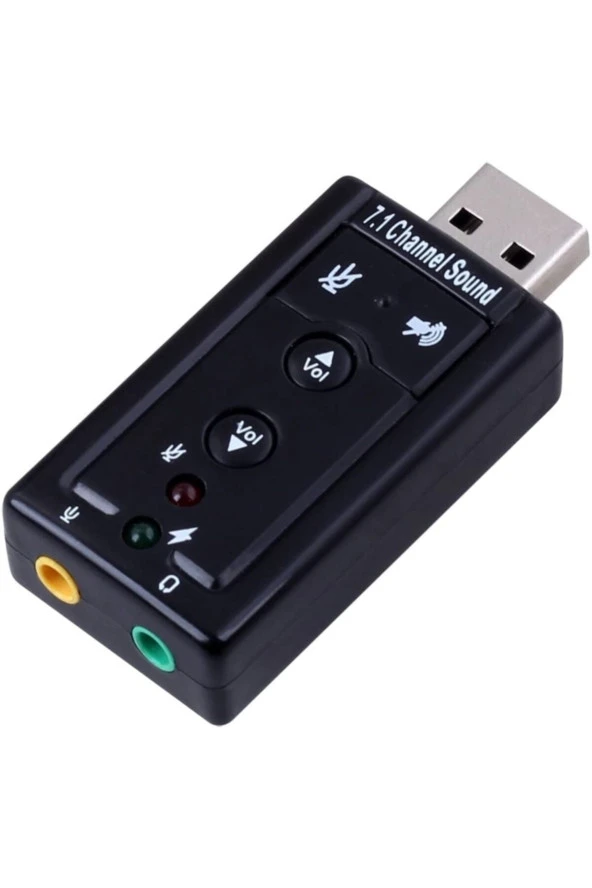 LEBRON   7.1 Usb Ses Kartı Usb Sound Adapter ürün görseli 1