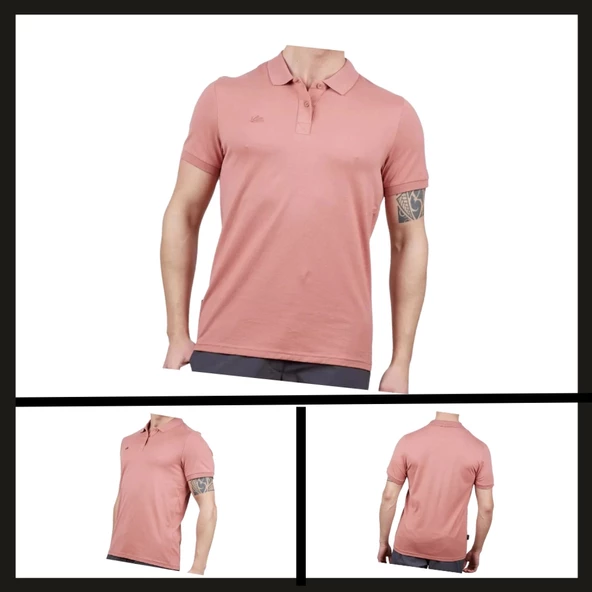 Uyguna-Yakala Gül Kurusu (600303) Alpinist Stratus Erkek Polo T-shirt-TSH.436 ürün görseli 1