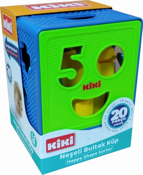 Kiki Neşeli Bul-Tak Küp, Çocuk Gelişiminde Etkili, 6744 ürün görseli 1