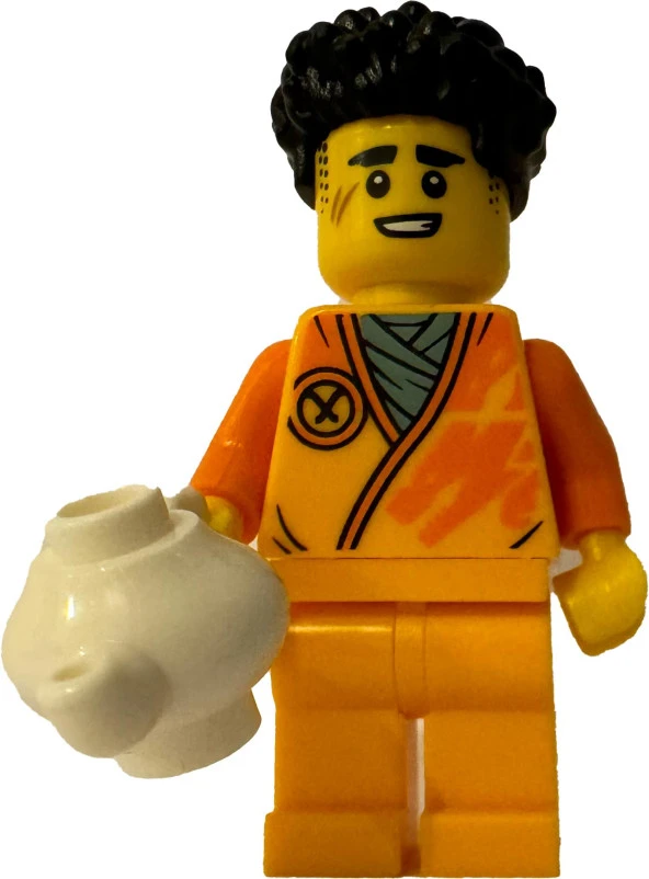 Orjinal Lego Minifigür Ninjago Dragon Rising Arin with Tea Cup ürün görseli 1