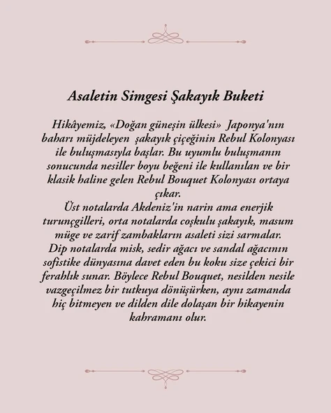 Rebul Kolonya Bouquet 250 ml - Resim 3