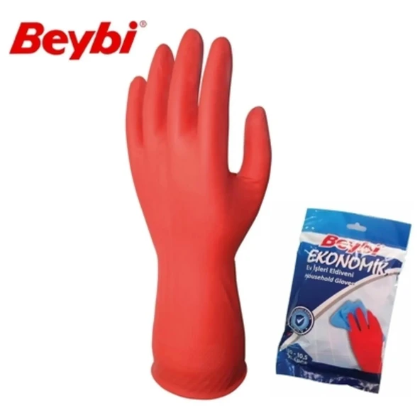 BEYBİ EKO LASTİK ELDİVEN NO: 9-9.5 (1 ÇİFT) - Resim 4