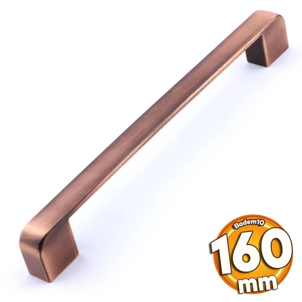 Gölcük Oval Metal Eskitme Antik Bakır 160 mm Mobilya Mutfak Çekmece Dolap Kulpu Kulbu Kulpları ürün görseli 1