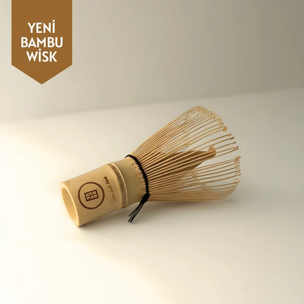 Matcha Whisk El Yapımı Özel Bambu Köpürtücü - Resim 5