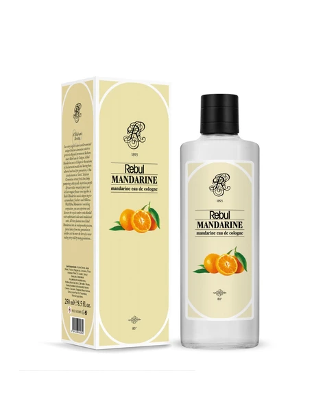 Rebul Mandarine - Mandalina Kokulu Kolonya 250 Ml (Cam Şişe) ürün görseli 1