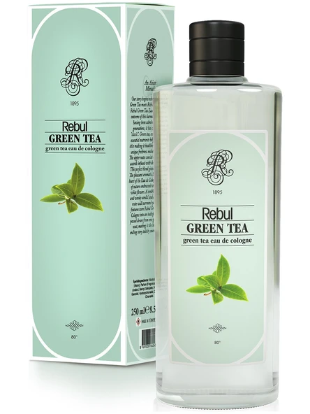 Rebul Green Tea - Yeşil Çay Kokulu Kolonya 250 Ml (Cam Şişe) ürün görseli 1