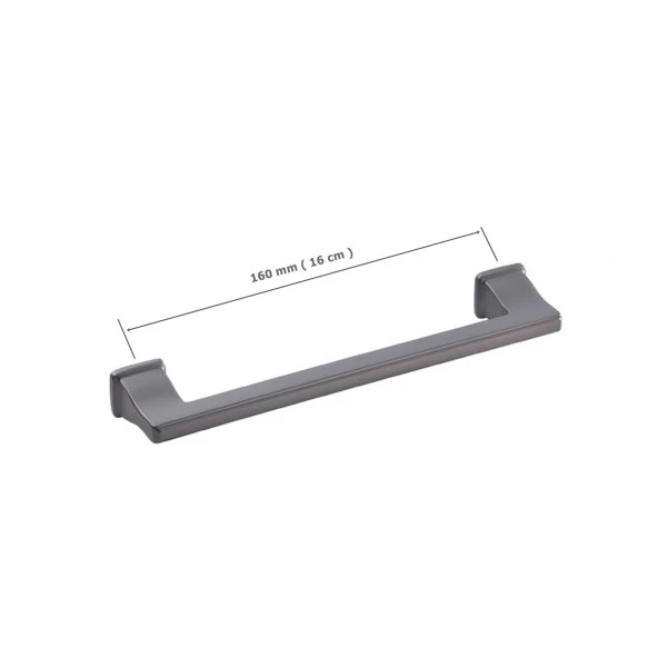 Doğanlar Techno 160 mm Mobilya Kulp Antrasit - Resim 2