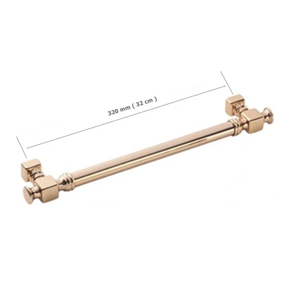 Doğanlar Dragon 320 mm Mobilya Kulp Albrifin - Resim 2