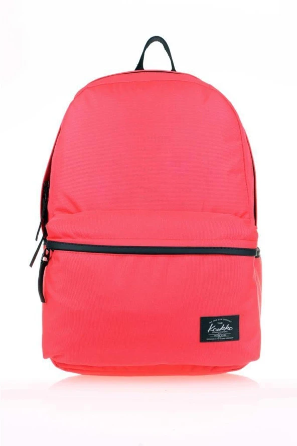 KAUKKO Basic Sırt Çantası Mercan K1408 - Resim 5