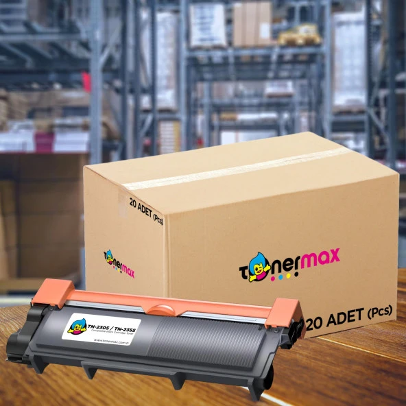 Brother TN-2355 Muadil Toner 20 'li Avantaj Paket / DCP-L2500 / L2520 /L2540 / HL-L2300 / L2340 / L2360 / L2365 / MFC-L2700 / L2720 / L2740 ürün görseli 1