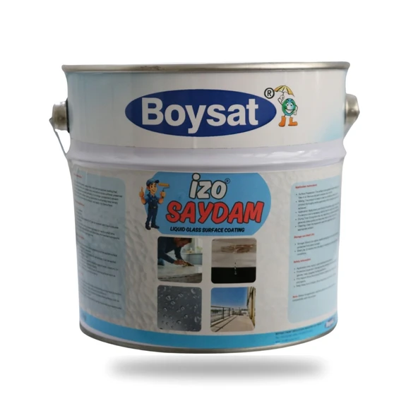 Boysat Sıvı Cam İzo Saydam Glass Seramik Karo Mermer Şeffaf Yalıtım 2 Kg ürün görseli 1