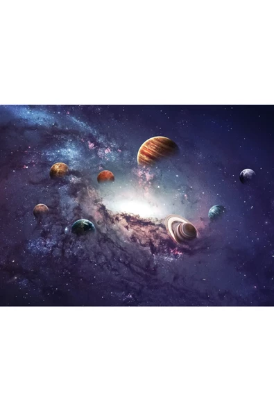 Uzay Canvas Tablo (50x70) - Resim 2