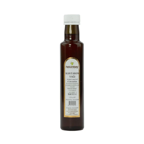 Kantaron Yağı (250ml) ürün görseli 1