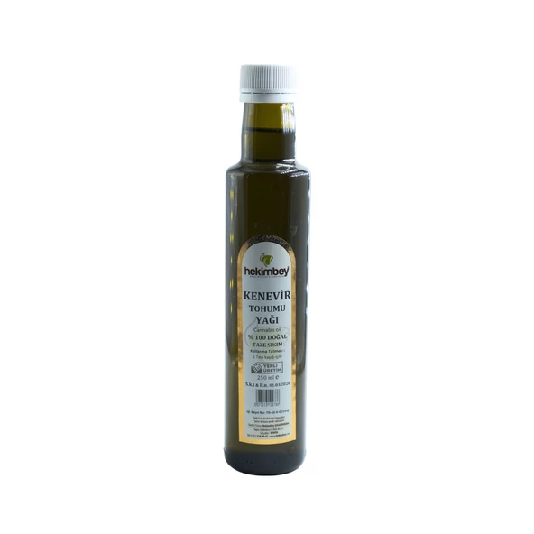 Kenevir Tohumu Yağı (250ml) ürün görseli 1