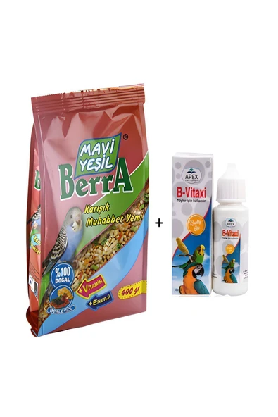 KorPet Muhabbet Kuşu Yemi Tüy Bakım Ve Iştah Açıcı Vitamin Damla 30 ml ürün görseli 1