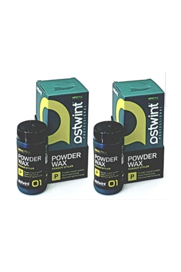 Ostwint Pudra Wax Şekillendirici Mat Saç Pudrası 20ml X 2 Adet ürün görseli 1