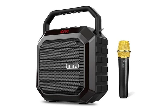 Mifa M100 Plus 15W Siyah Kablosuz Mikrofonlu Bluetooth Toplantı Anfisi ürün görseli 1