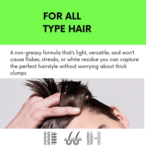 Ossion Mat Styling Matte Wax 100 ml - Resim 3