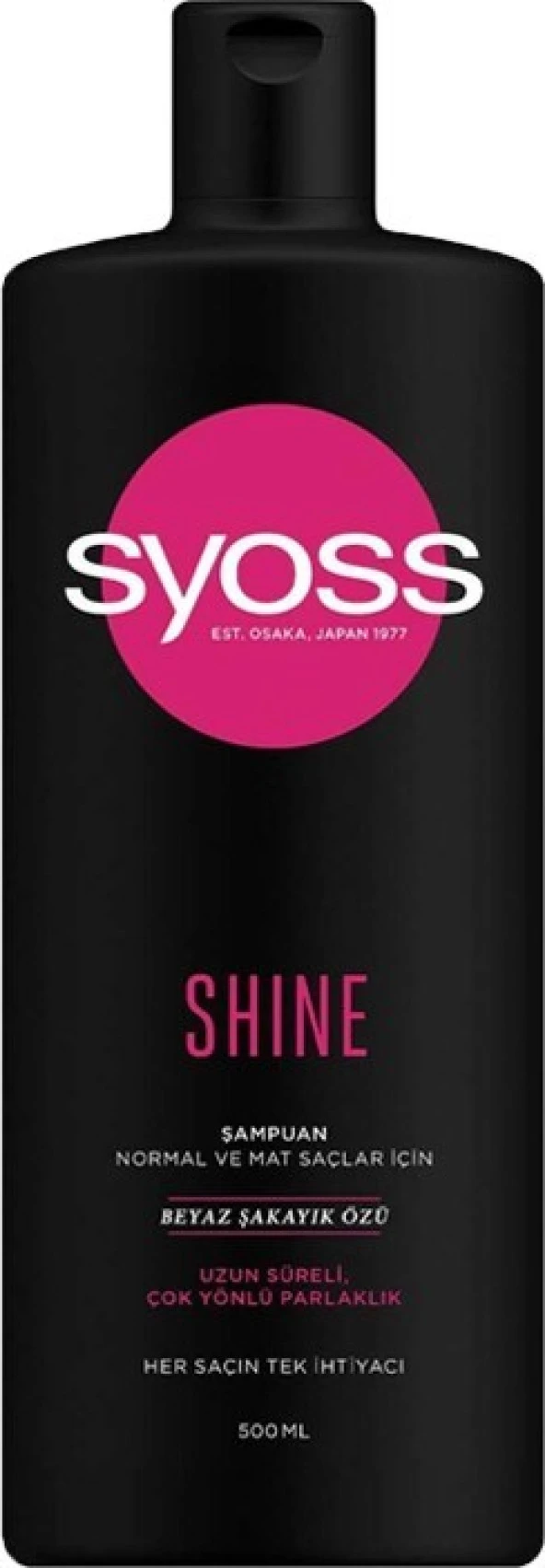 Syoss Shine Normal ve Mat Saçlar için Saç Bakım Şampuanı ürün görseli 1