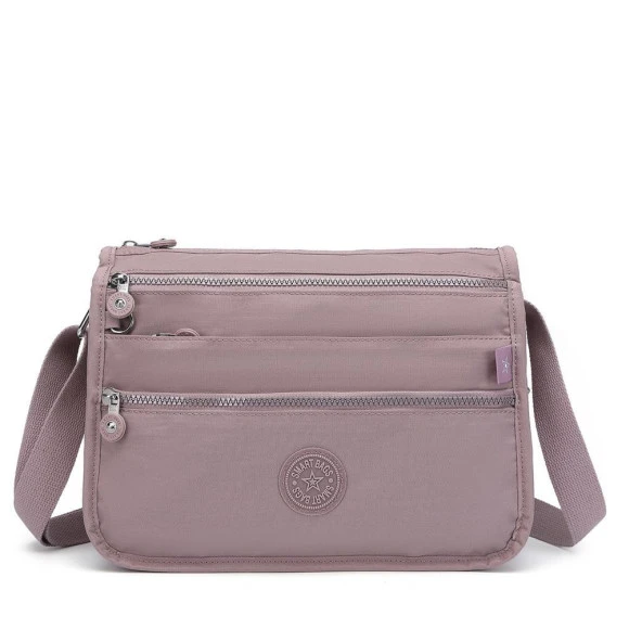 Smart Bags Krinkıl Kumaş Kadın Postacı Çantası 1128 Ten ürün görseli 1