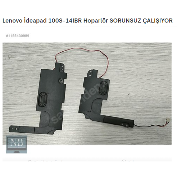 Lenovo İdeapad 100S-14IBR Hoparlör SORUNSUZ ÇALIŞIYOR ürün görseli 1