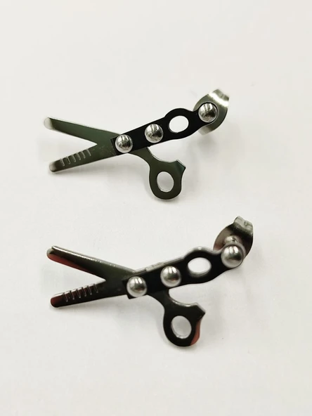Makas Model Küpe - Resim 5