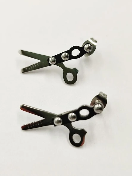Makas Model Küpe - Resim 2