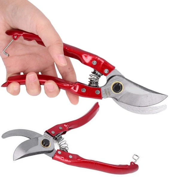 Budama Makası  210 Mm Yedek Yaylı  Metal Saplı Budama Makası 21 Cm Boyunda ürün görseli 1