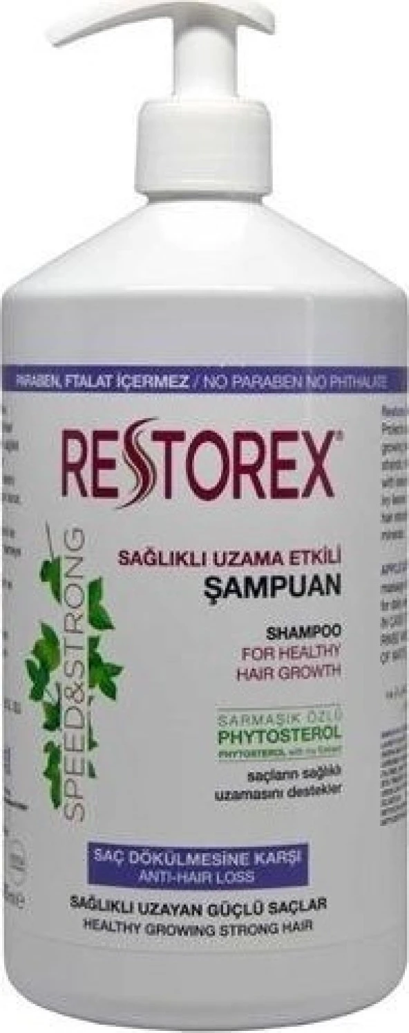 Restorex 1000ml Şampuan Saçlara Sarmaşık Özlü ürün görseli 1