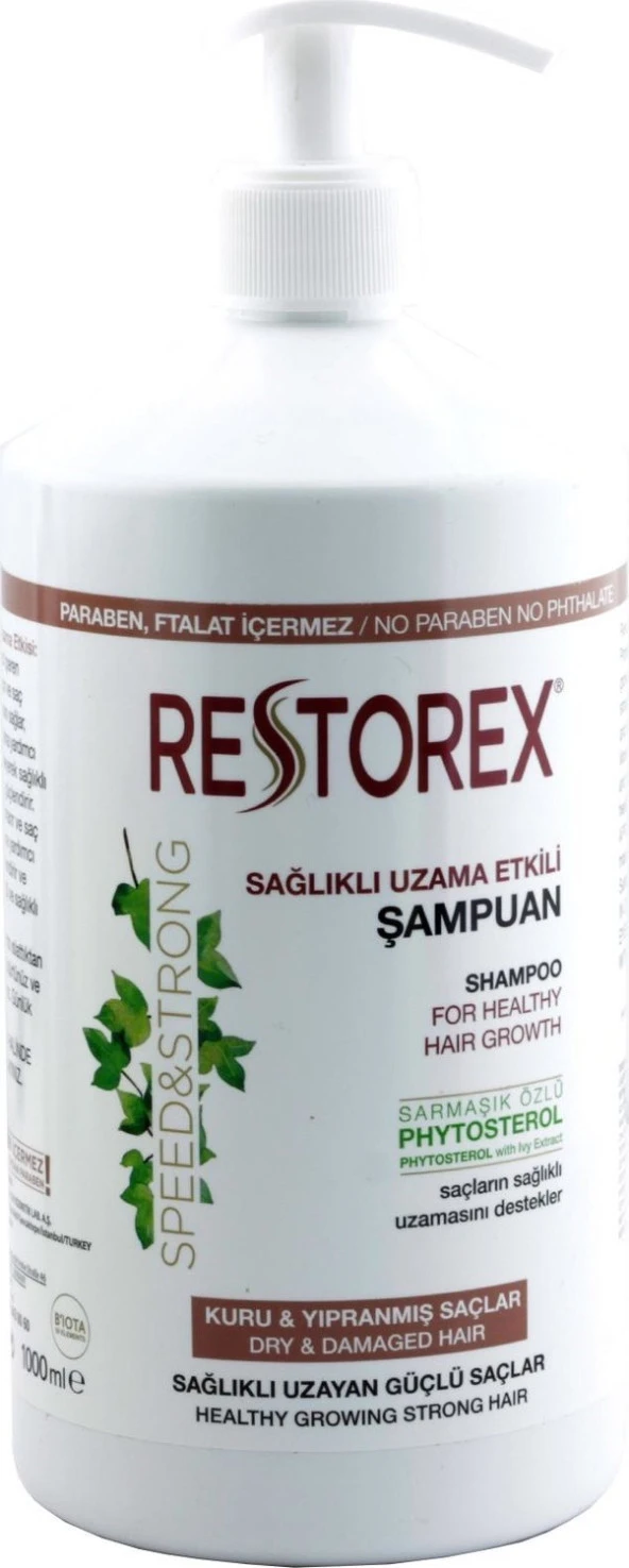 Restorex Şampuan 1000 ml Kuru Yıpranmış Saçlar Için ürün görseli 1