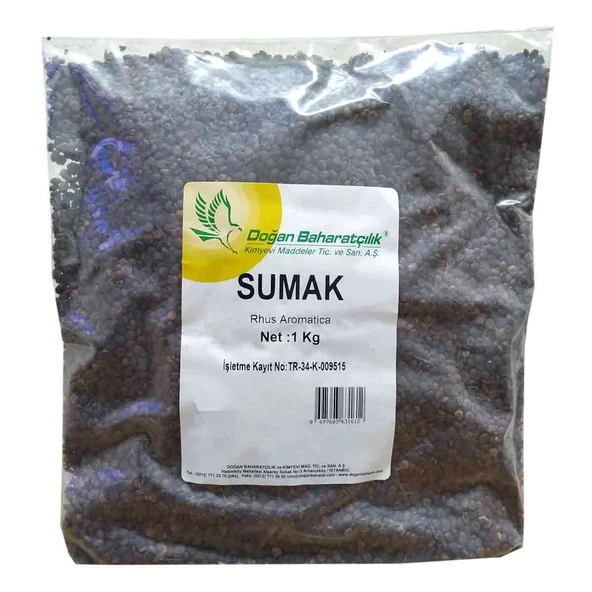 Sumak Tane Doğal 1000 Gr Paket ürün görseli 1