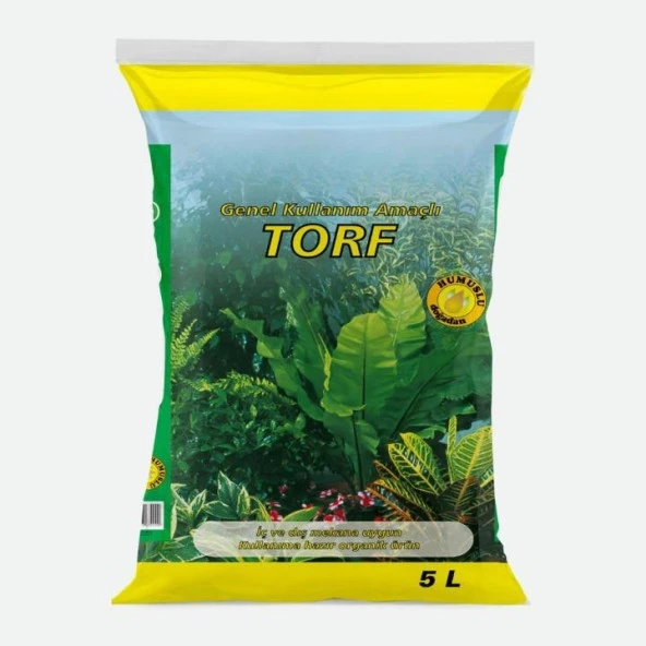 Organik Gübre Katkılı Genel Kullanım Torfu 5 LT ürün görseli 1