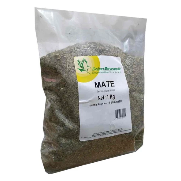 Doğan Baharatçılık Mate Çayı 1 Kg Doğal Saf Kiloluk Paket ürün görseli 1