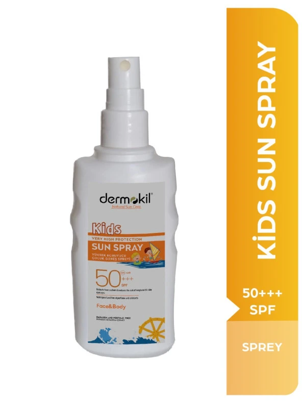 Dermokil 50+++Spf Yüksek Koruyucu Çocuk Güneş Spreyi 200 ml ürün görseli 1