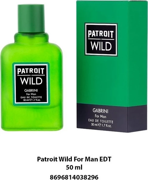 Gabrini Patroit Wild Edt 50 ml Erkek Parfüm ürün görseli 1