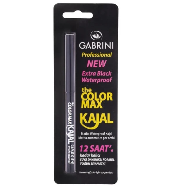 Gabrini Max Kajal Göz Kalemi ürün görseli 1