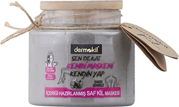 Dermokil Sen De Kat Kendi Maskeni Kendin Yap-Kömürlü Kil Maskesi (220 Ml) ürün görseli 1