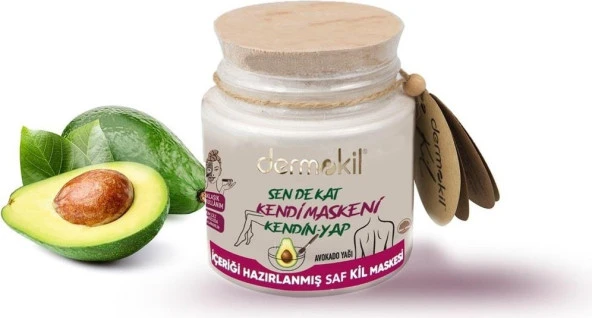 Dermokil Sen De Kat Kendi Maskeni Kendin Yap Avokado Yağı Kil Maskesi 280 ml ürün görseli 1