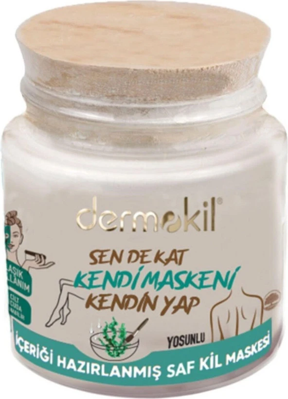 Dermokil Sen De Kat Kendi Maskeni Kendin Yap Kil Maskesi Yosun Özlü 280ML Kendi Maskeni Kendin ürün görseli 1