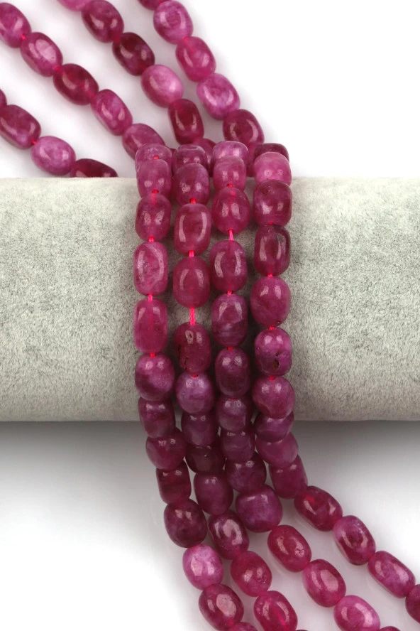 Renkli Kuvars Doğal Taş Dizi 7 x 11 mm Şekilsiz Kesim ürün görseli 1
