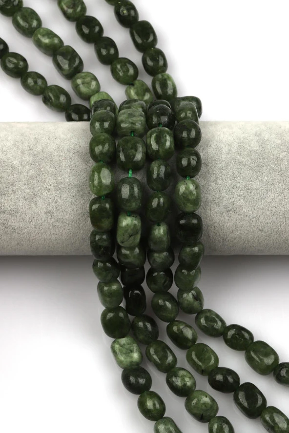 Yeşil Kuvars Doğal Taş Dizi 11 x 14 mm Şekilsiz Kesim ürün görseli 1