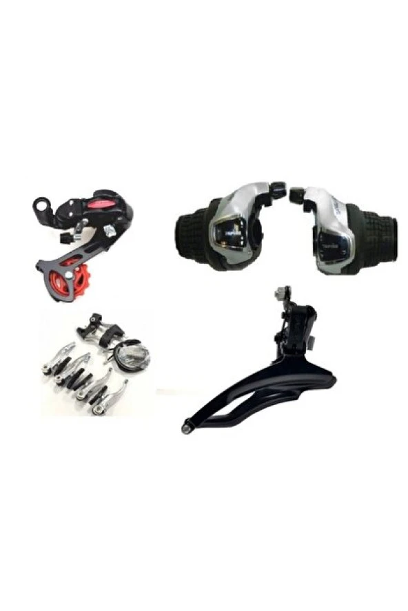 Bisiklet Tx70 Fren Vites Takımı Komple Set (braketsiz Aktarıcılı) ürün görseli 1
