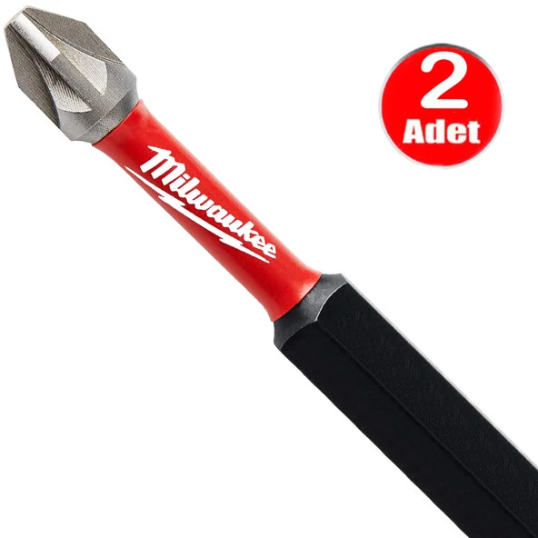 Milwaukee Bits Yıldız Uç Vidalama Matkap Ucu Pz2 x 90mm -2 Adet ürün görseli 1