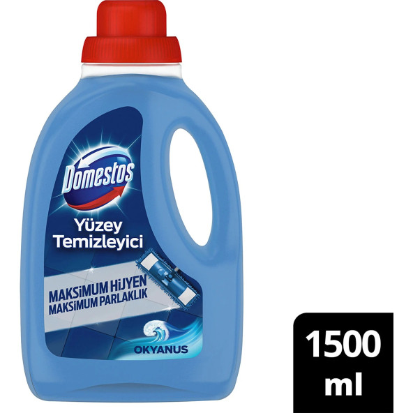 Domestos Yüzey Temizleyici Okyanus Maksimum Hijyen Tüm Yüzeyler İçin 1500 ML ürün görseli 1